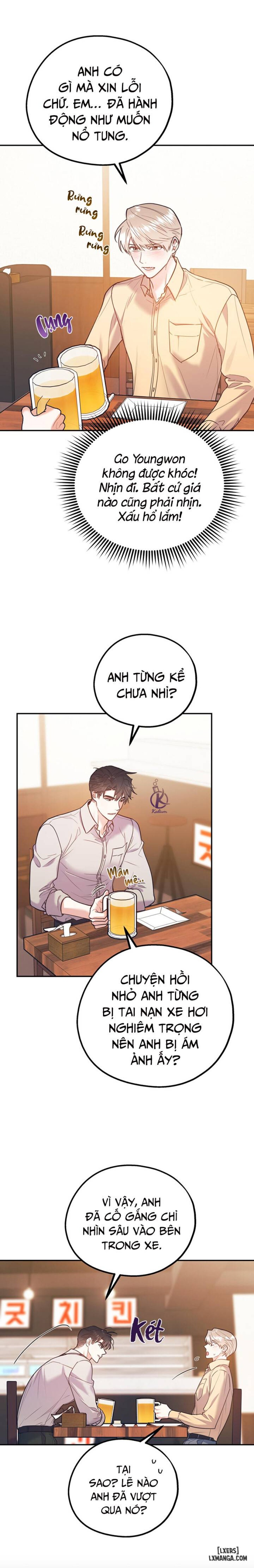 Tôi với cậu không thể như vậy được 