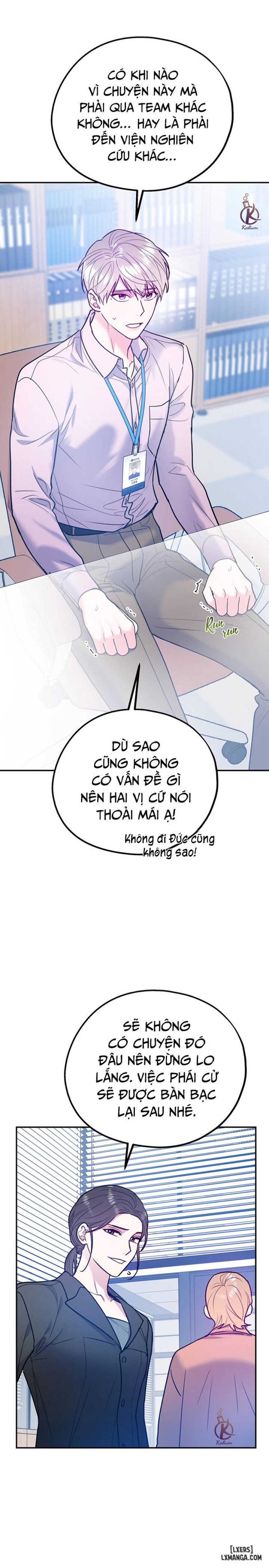 Tôi với cậu không thể như vậy được 