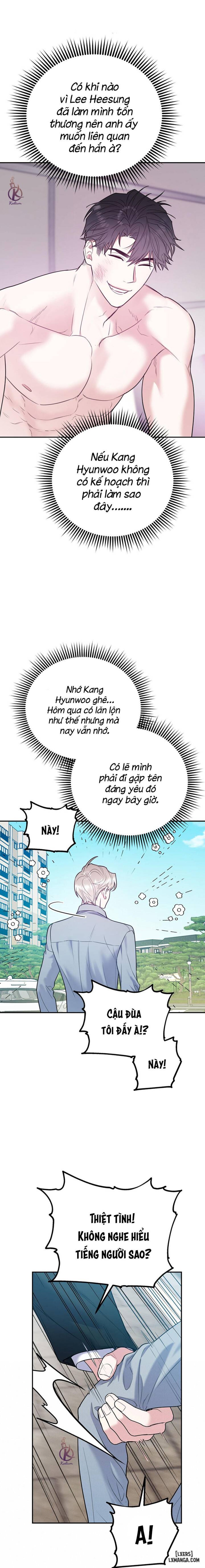 Tôi với cậu không thể như vậy được 