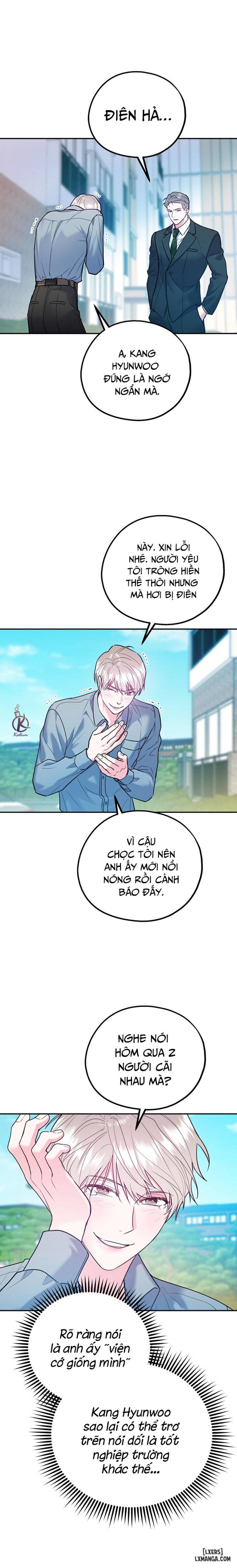 Tôi với cậu không thể như vậy được 
