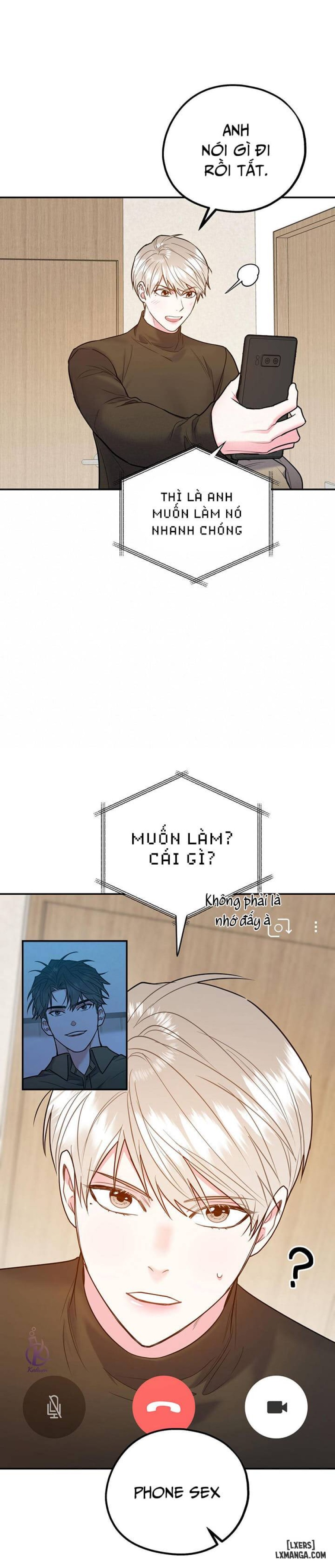 Tôi với cậu không thể như vậy được 