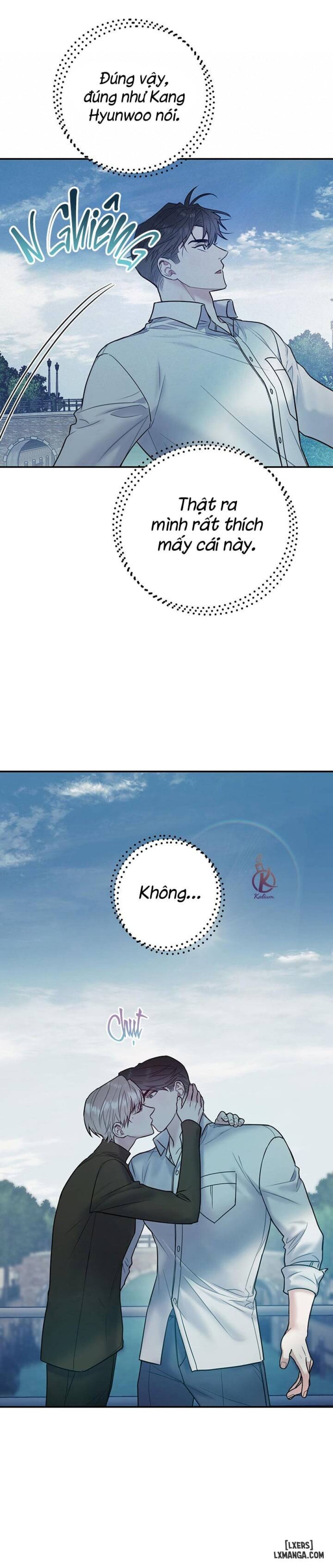 Tôi với cậu không thể như vậy được 