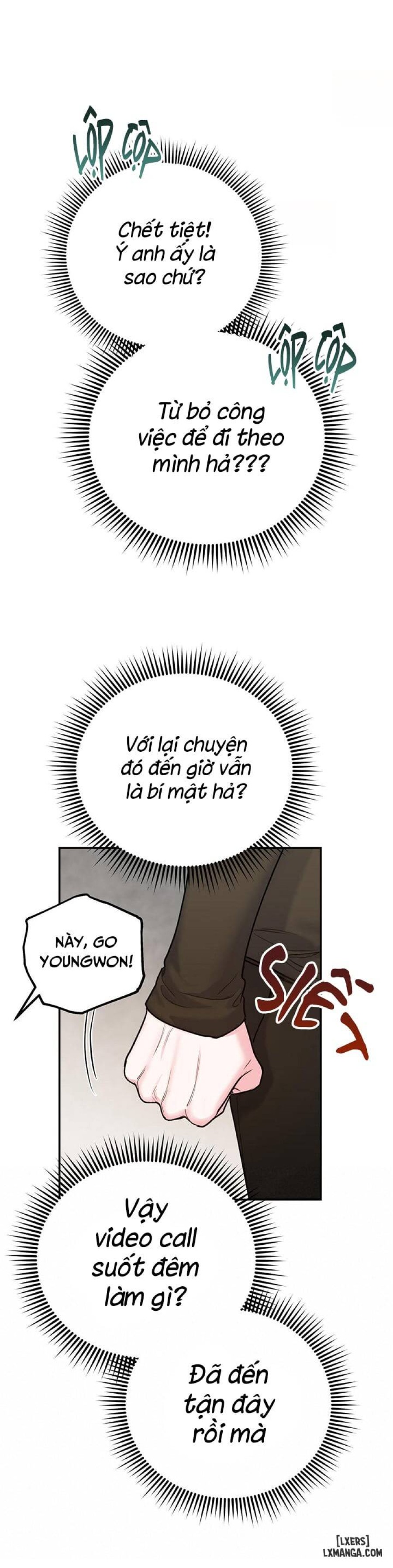 Tôi với cậu không thể như vậy được 
