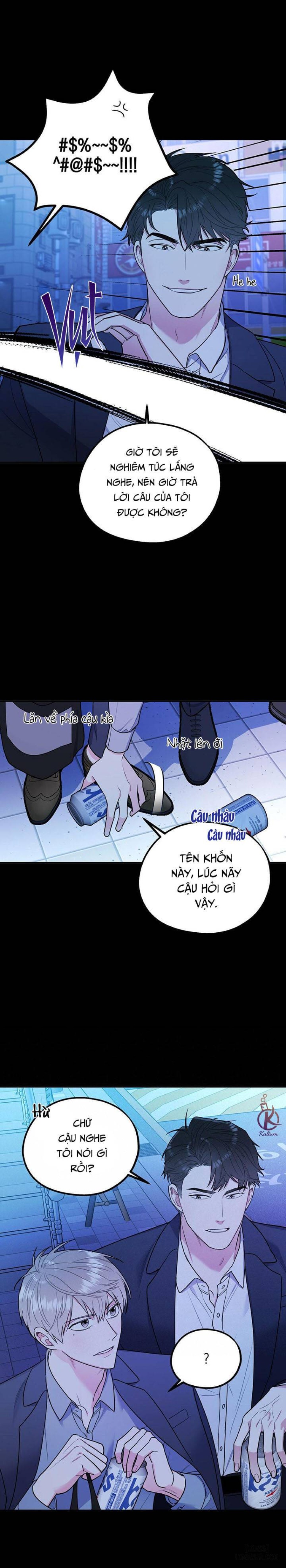 Tôi với cậu không thể như vậy được 