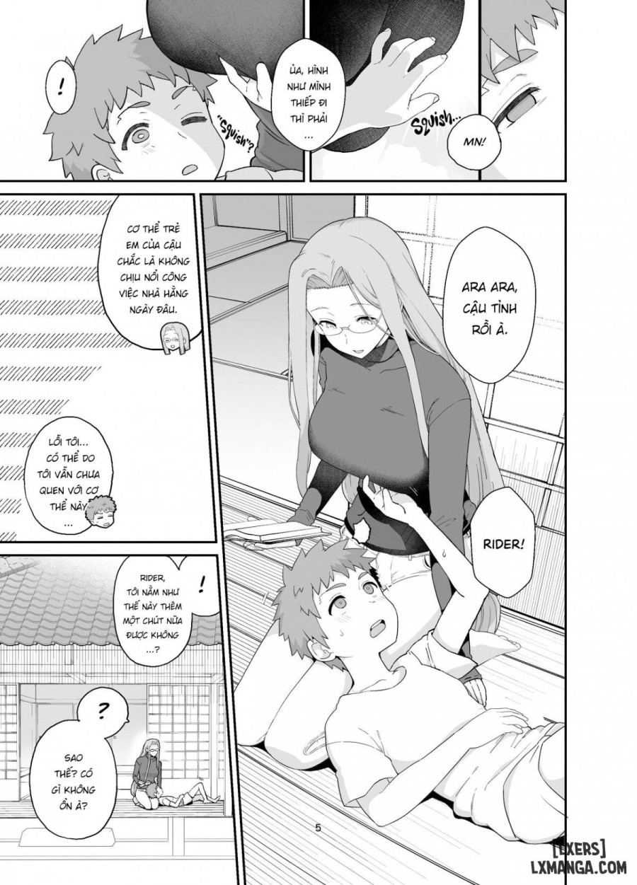 Staying Home With Rider-san 