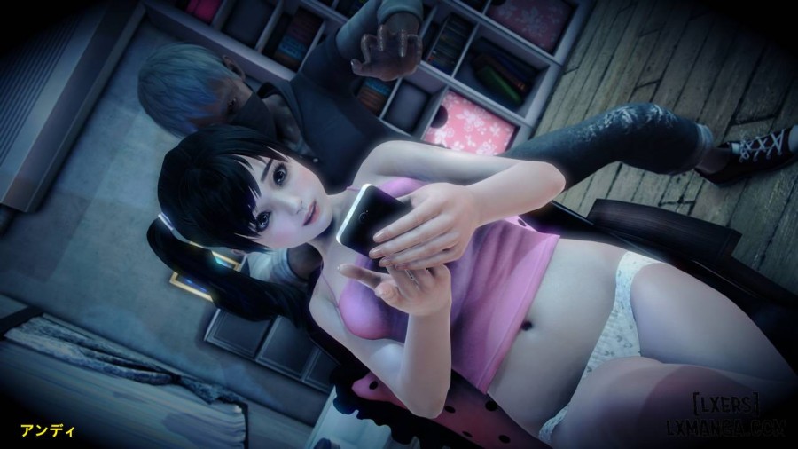 Girl！Don't be obsessed with playing mobile phones 