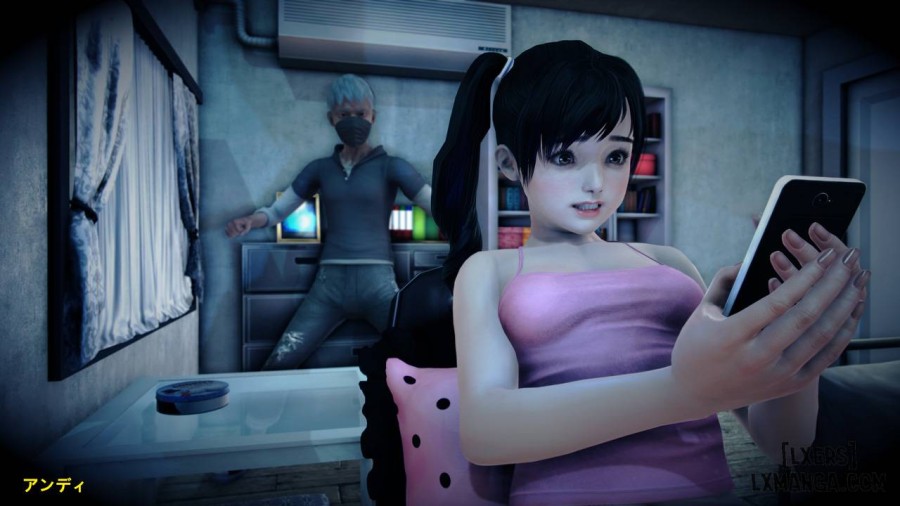 Girl！Don't be obsessed with playing mobile phones 