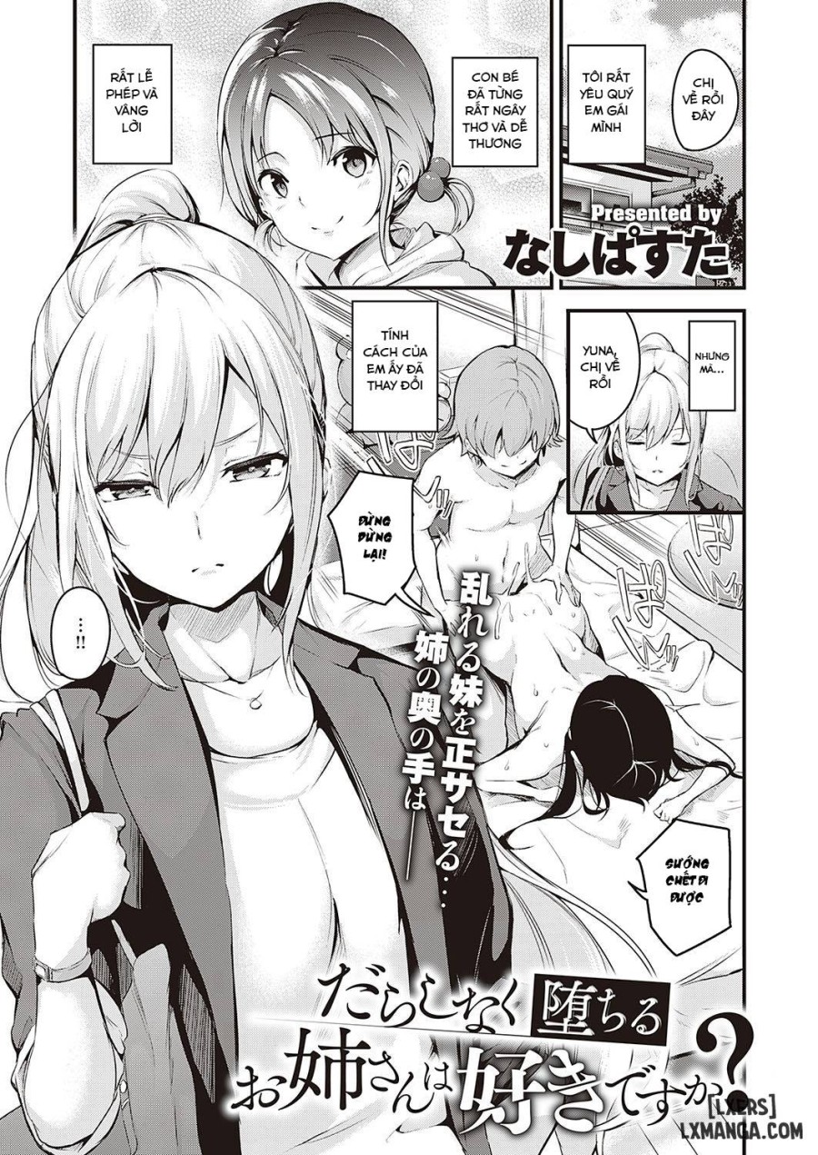 Darashinaku Ochiru Onee-san Wa Suki Desu Ka 