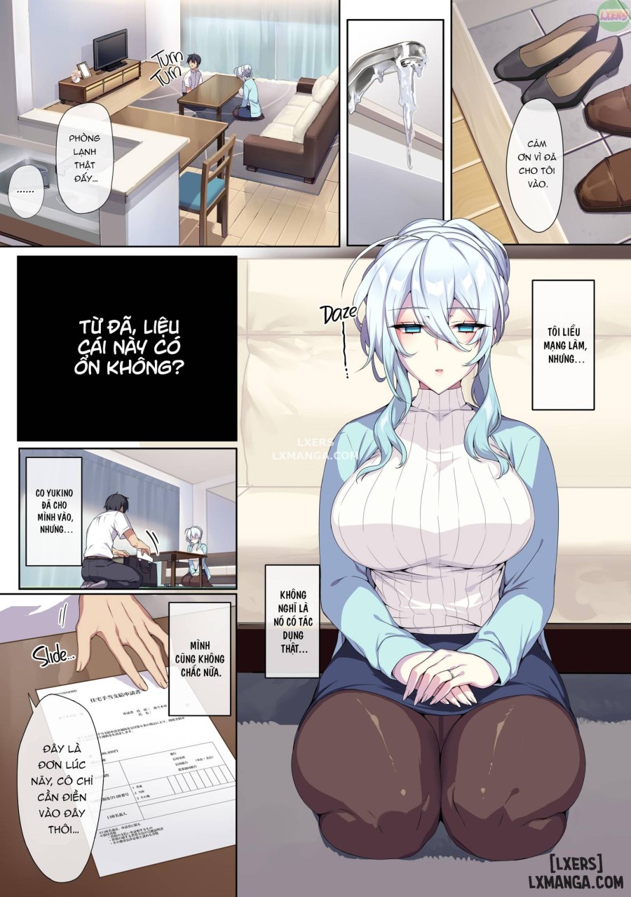 The Shy Snow Woman and the Cursed Ring 
