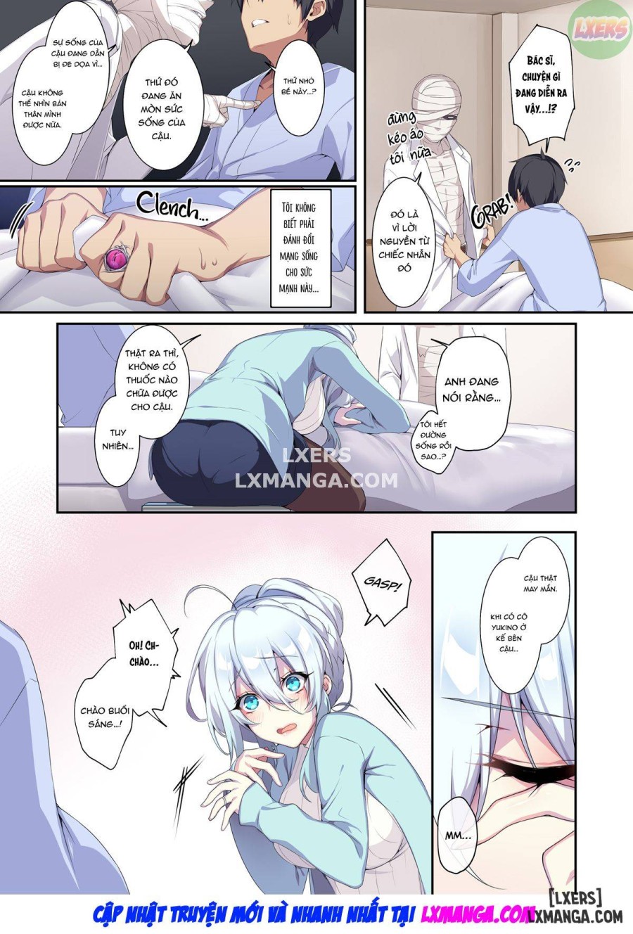 The Shy Snow Woman and the Cursed Ring 