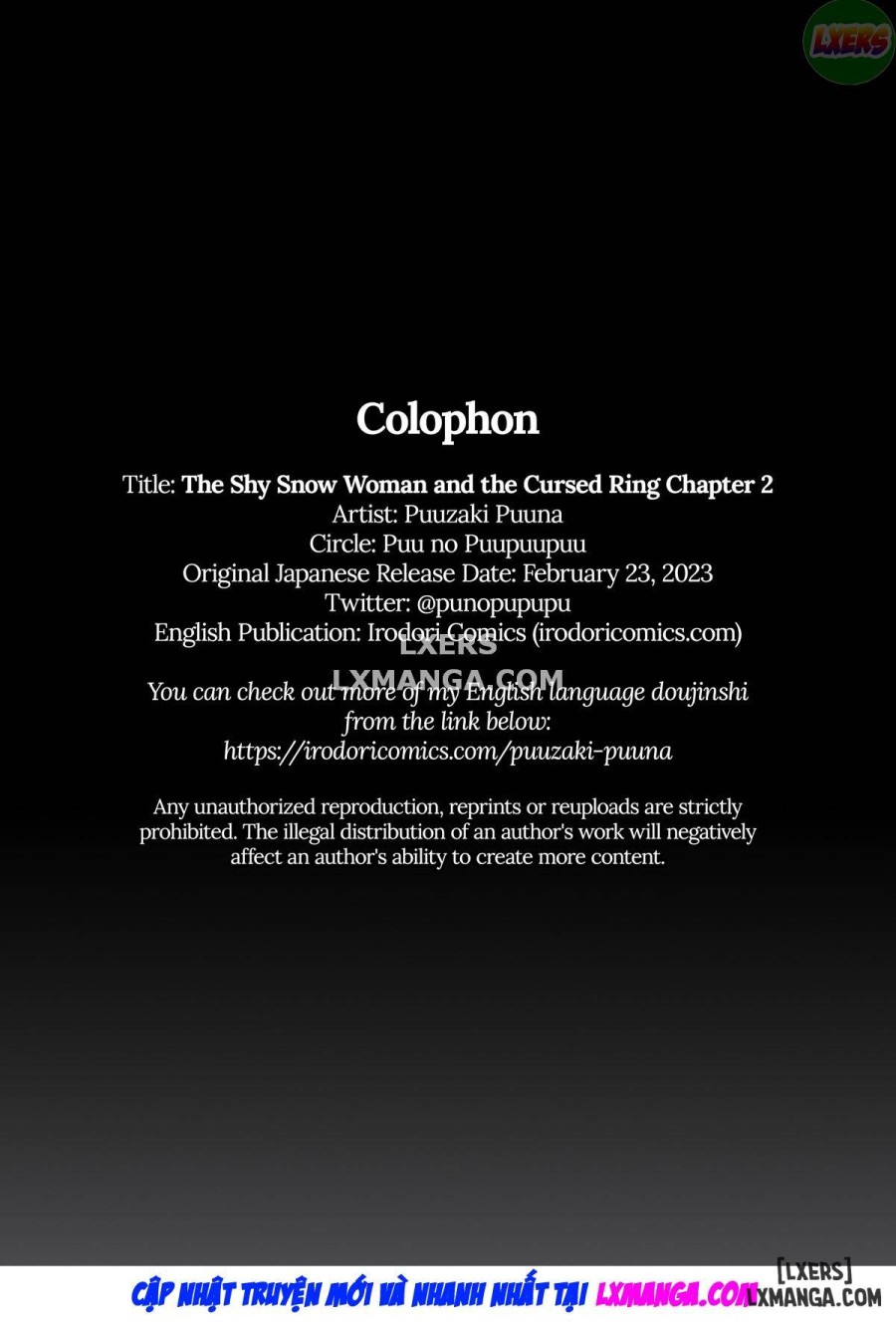 The Shy Snow Woman and the Cursed Ring 