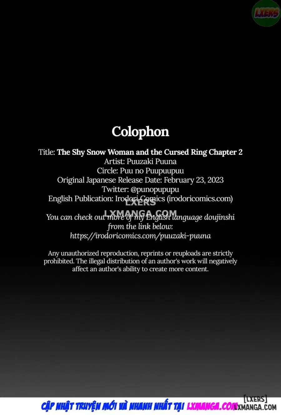 The Shy Snow Woman and the Cursed Ring 