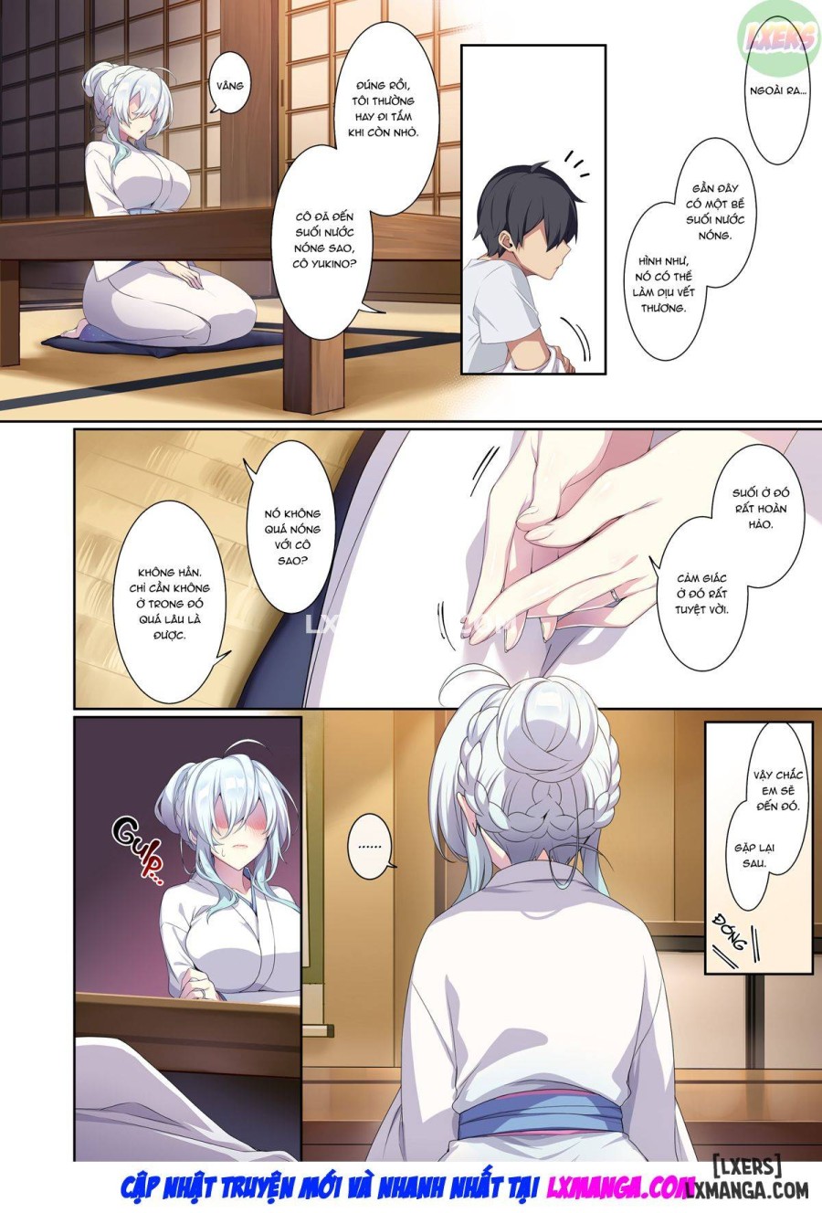 The Shy Snow Woman and the Cursed Ring 