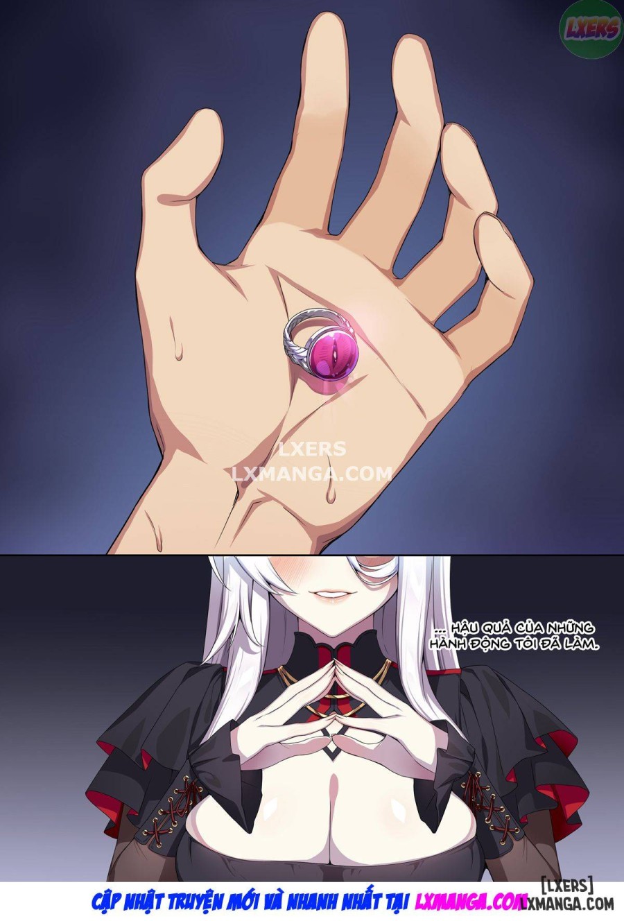The Shy Snow Woman and the Cursed Ring 