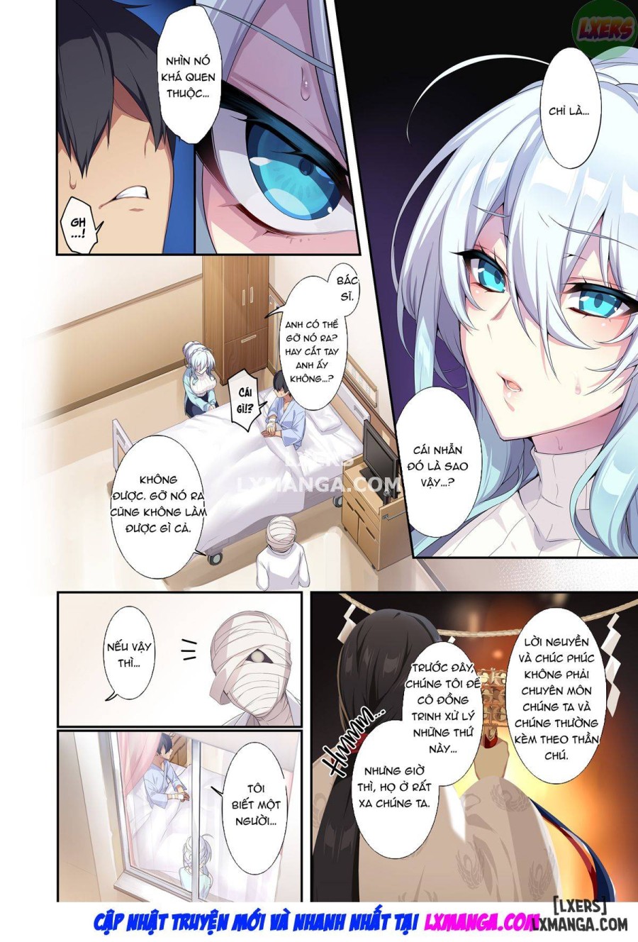 The Shy Snow Woman and the Cursed Ring 