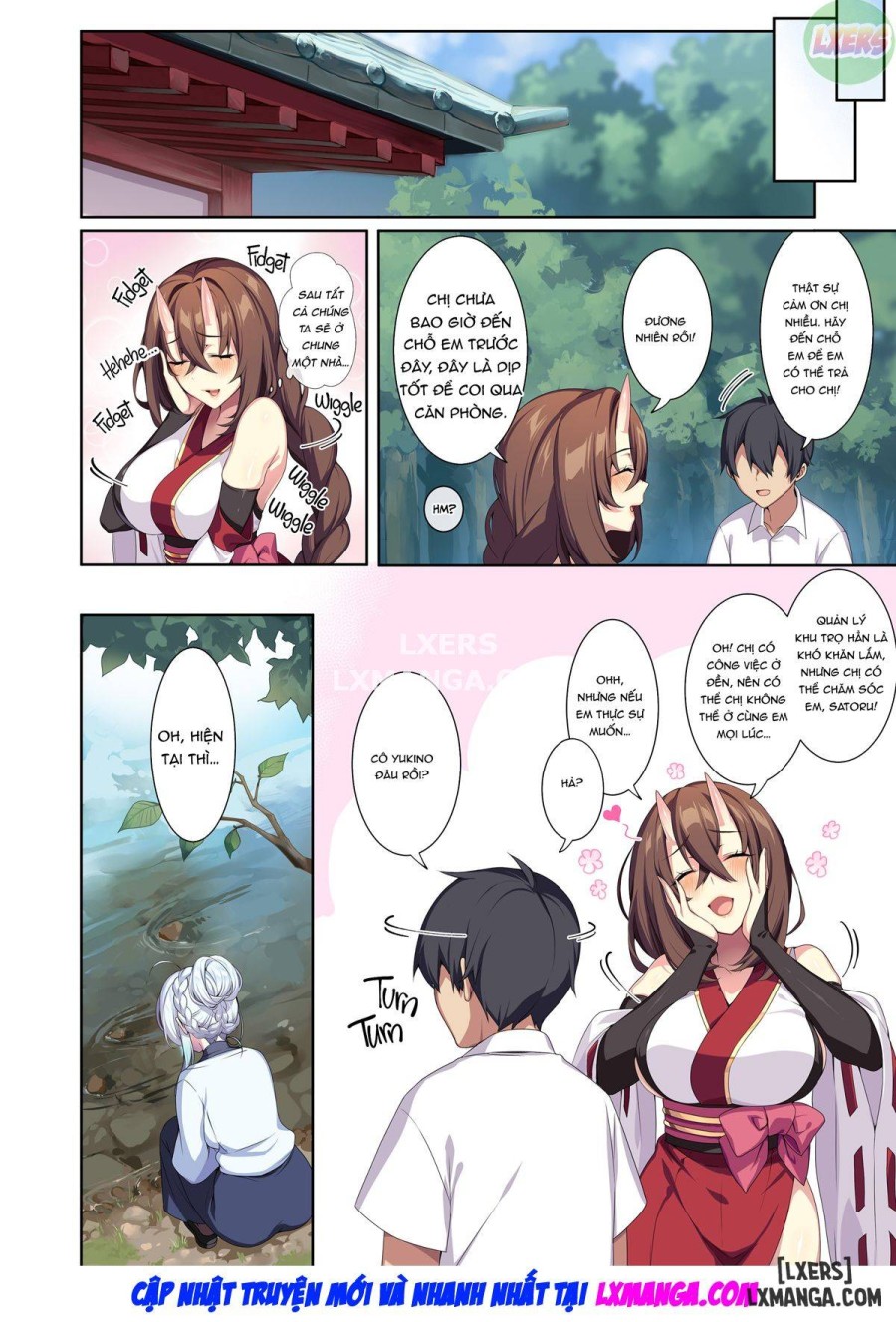 The Shy Snow Woman and the Cursed Ring 