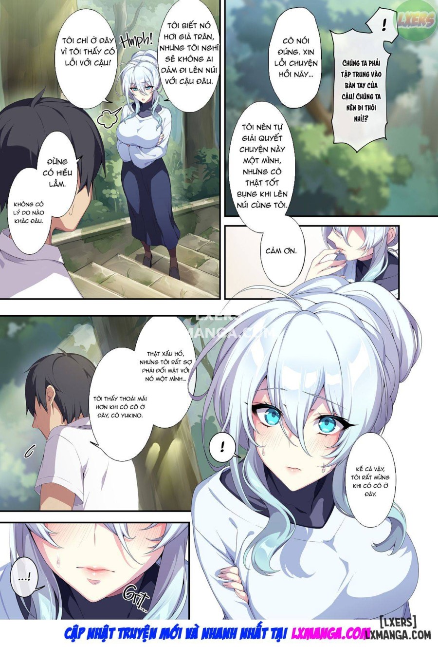The Shy Snow Woman and the Cursed Ring 