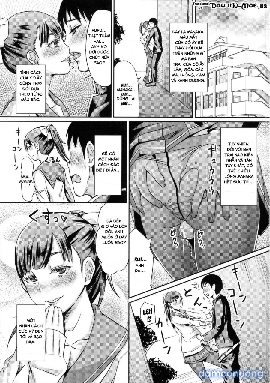Dark Manaka's Foot-Stomping Punishment 