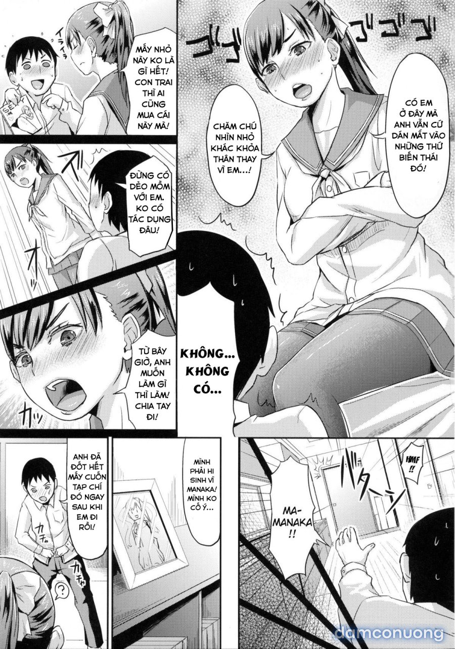 Dark Manaka's Foot-Stomping Punishment 