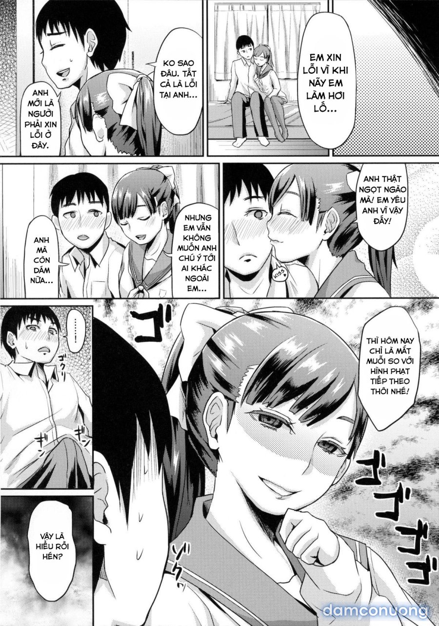 Dark Manaka's Foot-Stomping Punishment 