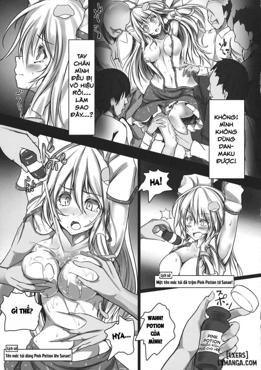 Kochiya Sanae Kyousei Chikan Densha 
