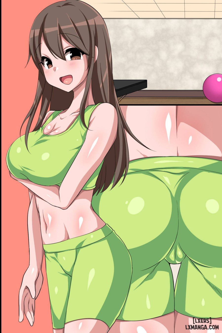 Netorare Inko Training ~ Mucchiri Kyonyu Bijo no Wear o Muite Eroero Training! 