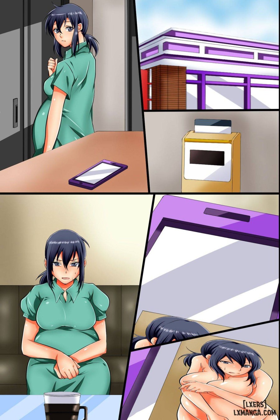 Pregnant Wife ~ Proper Pregnant Mother is Turned into a Cumdump 