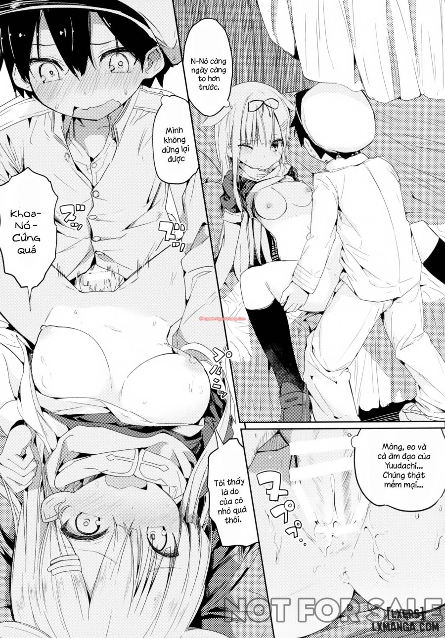 Yuudachi to Teitoku ga H de Kenka 