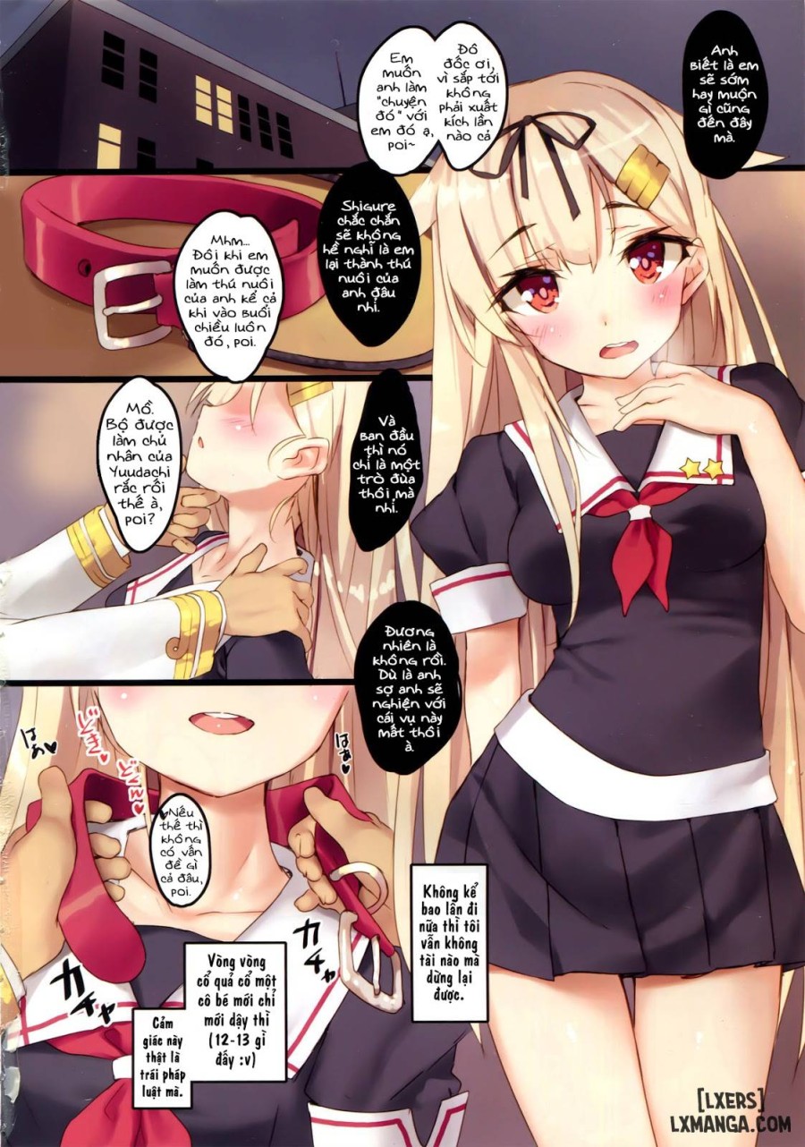 Yuudachi wa Teitoku-san ga Daisukippoi 