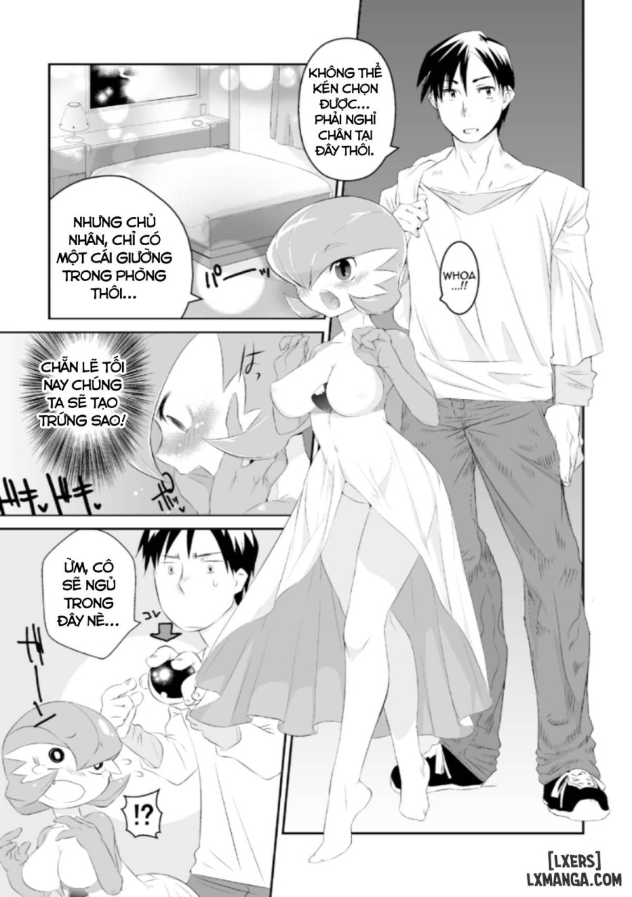 Trainer to Temochi Pokemon ga Love Hotel ni Tomatta Baai 