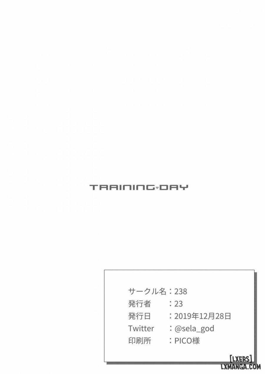 TRAINING DAY 