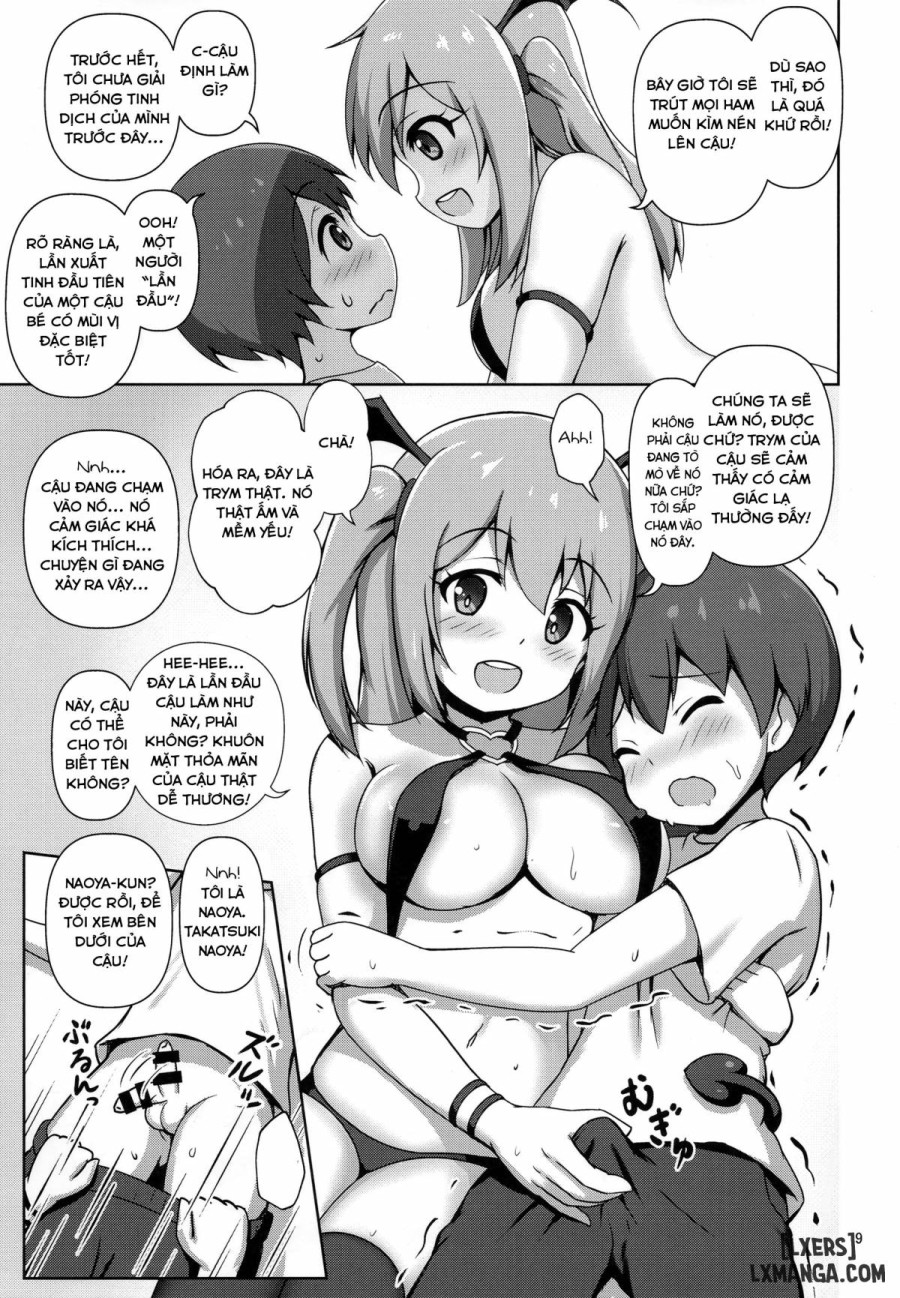 The Sheltered Succubus Meets A Little Boy 