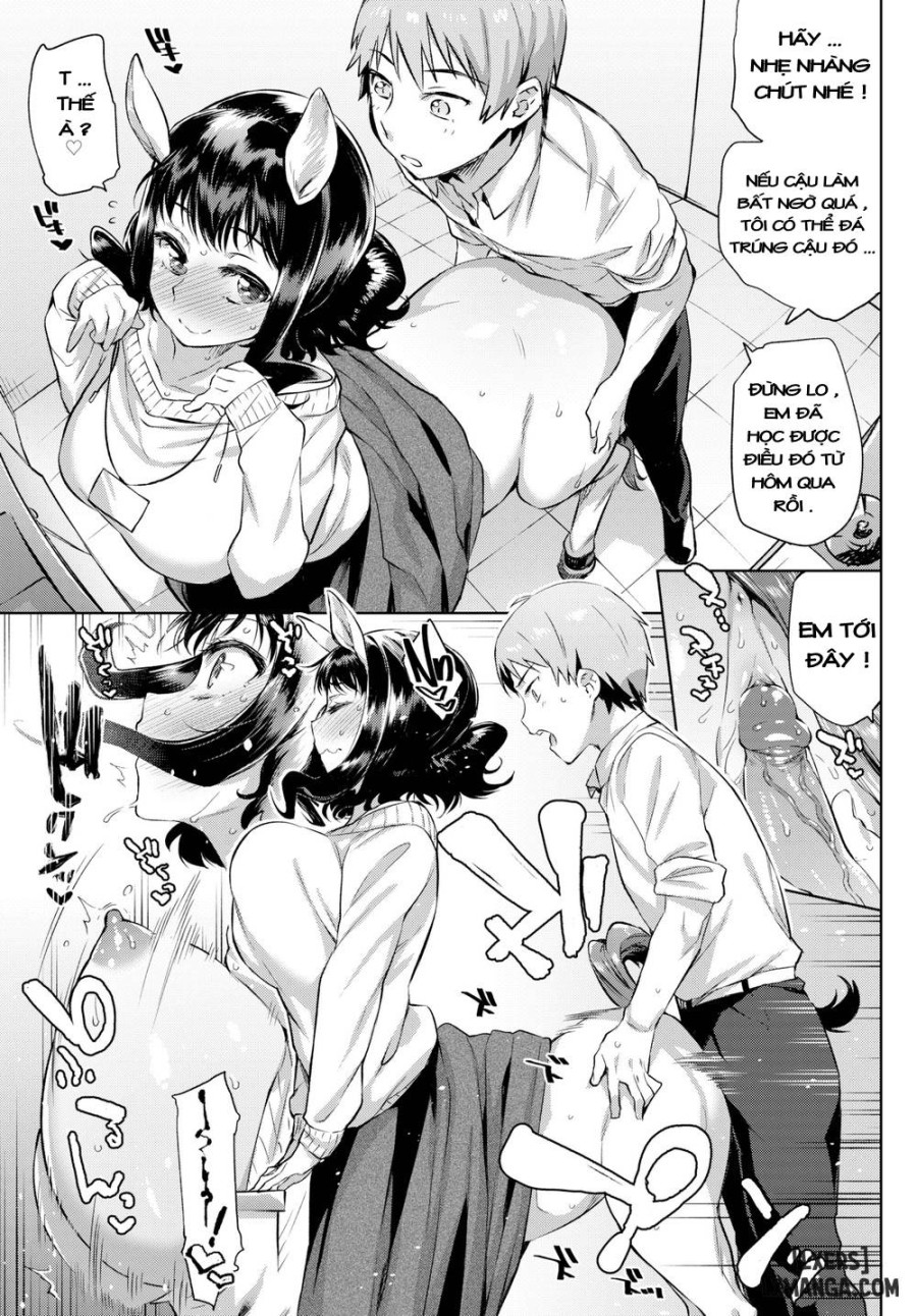 The Office Lady Centaur and Her Little Junior 