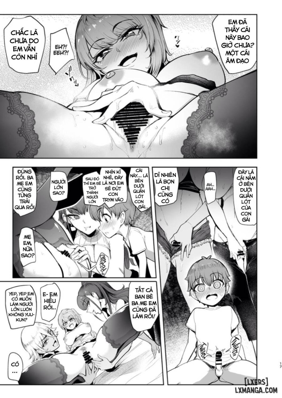 The Place I Stayed Over at Belonged to Perverted Gyaru Onee-chans 
