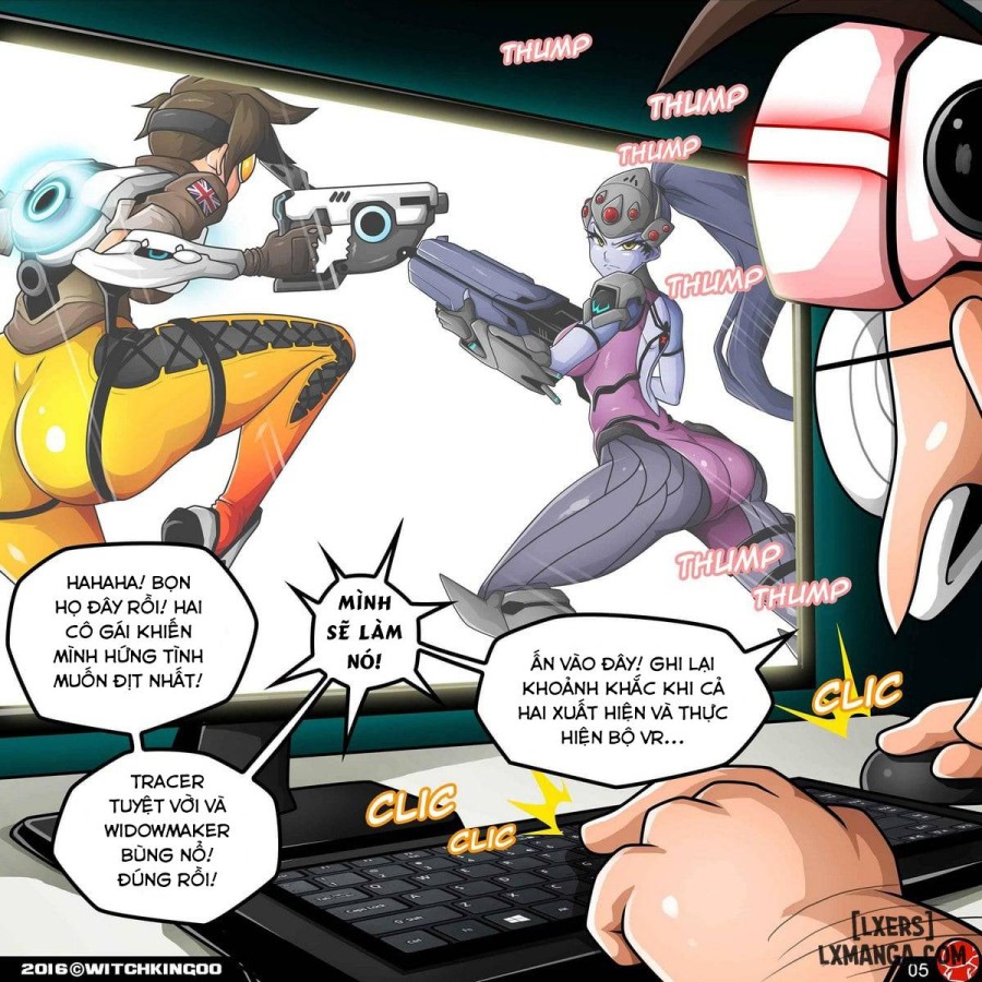 VR The Comic Overwatch 