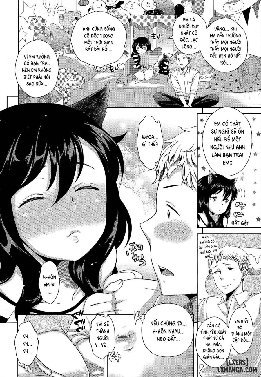 The Girl with the Kitty Ears 