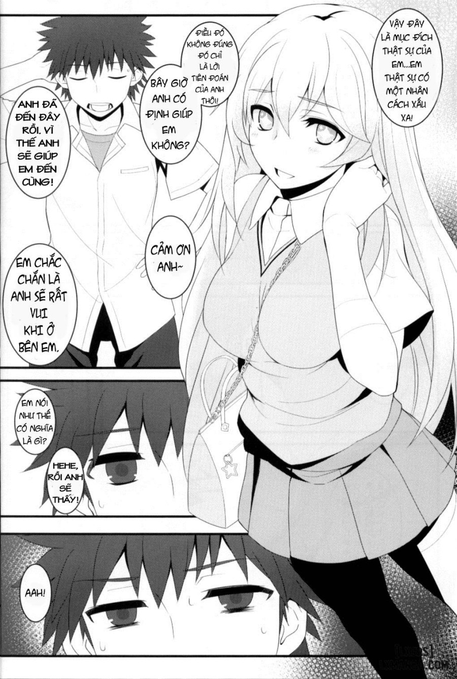 Tatoeba Shokuhou-san ga Kamijou-san 