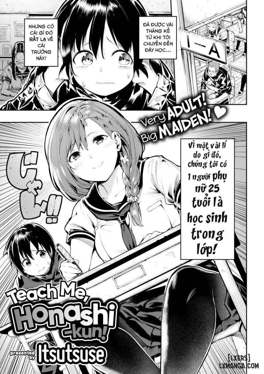 Teach Me, Honashi-kun 