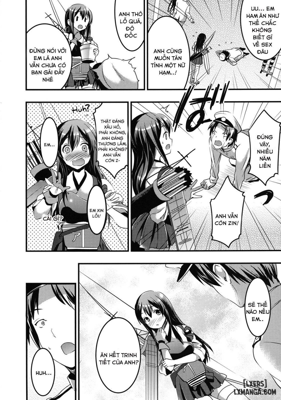 Teitoku no Doutei wa Akagi ga Oishiku Itadakimashita 