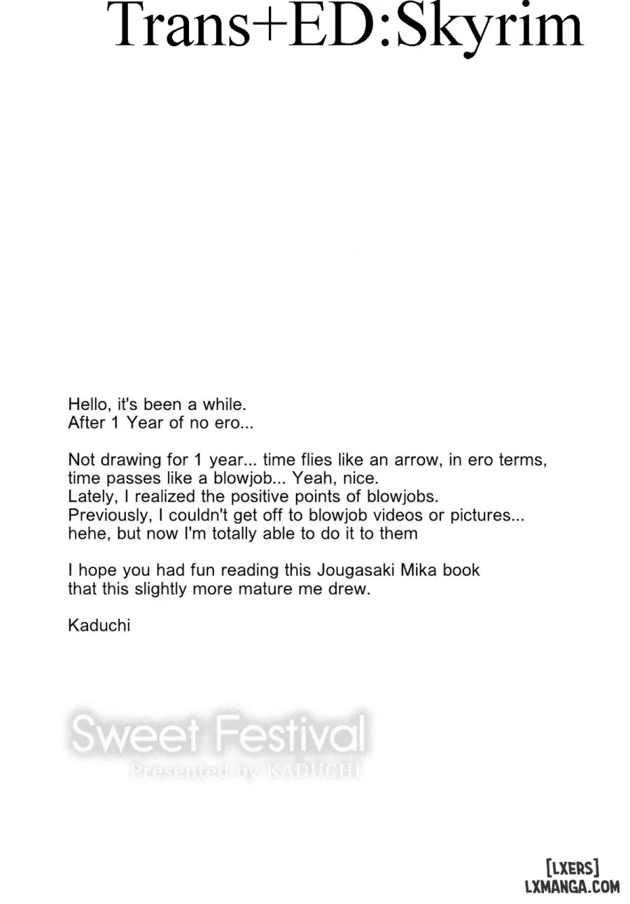 Sweet Festival 