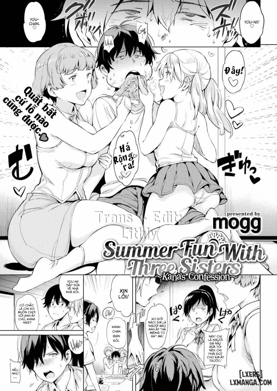 Summer Fun with Three Sisters 