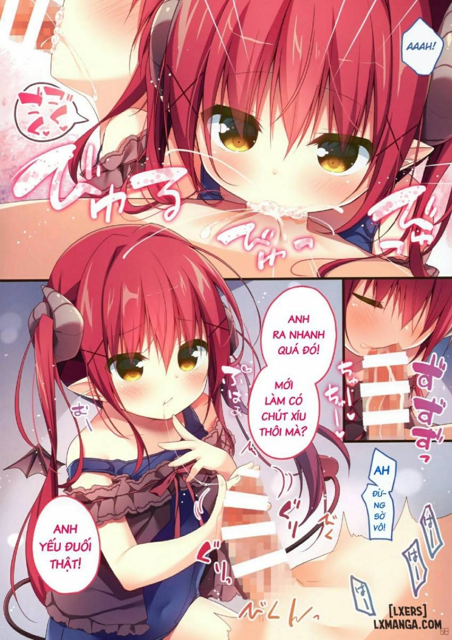 Succubus-chan kills some time 