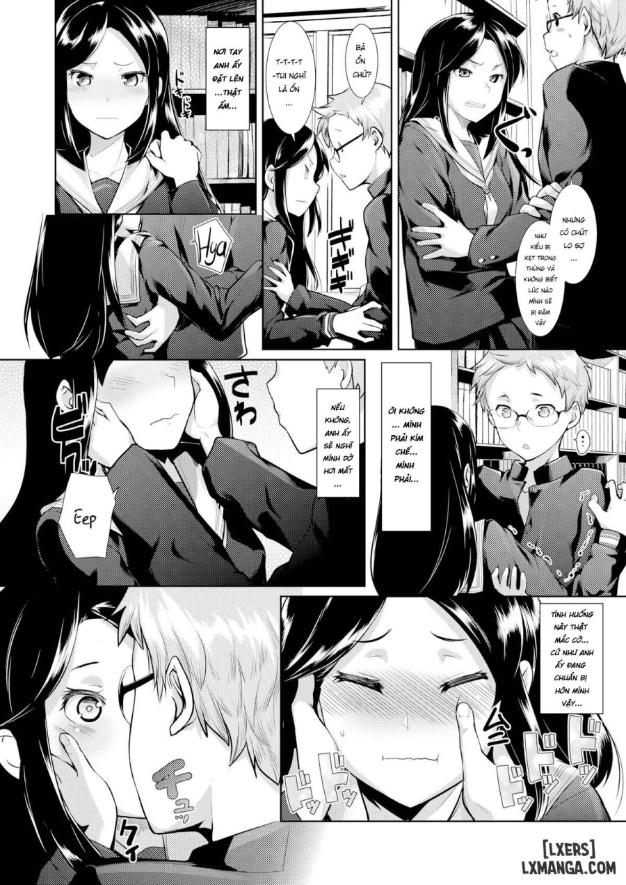Suddenly in the library 