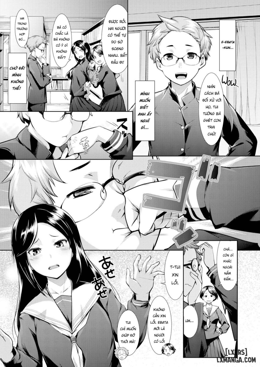 Suddenly in the library 