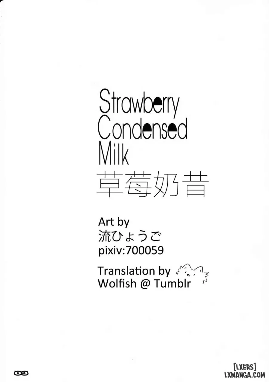 Strawberry Condensed Milk 