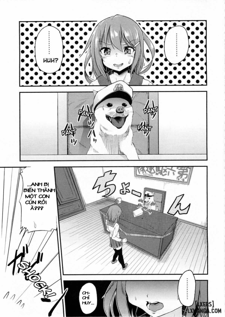 Shireikan Ga Wanko Ni Nacchatta 