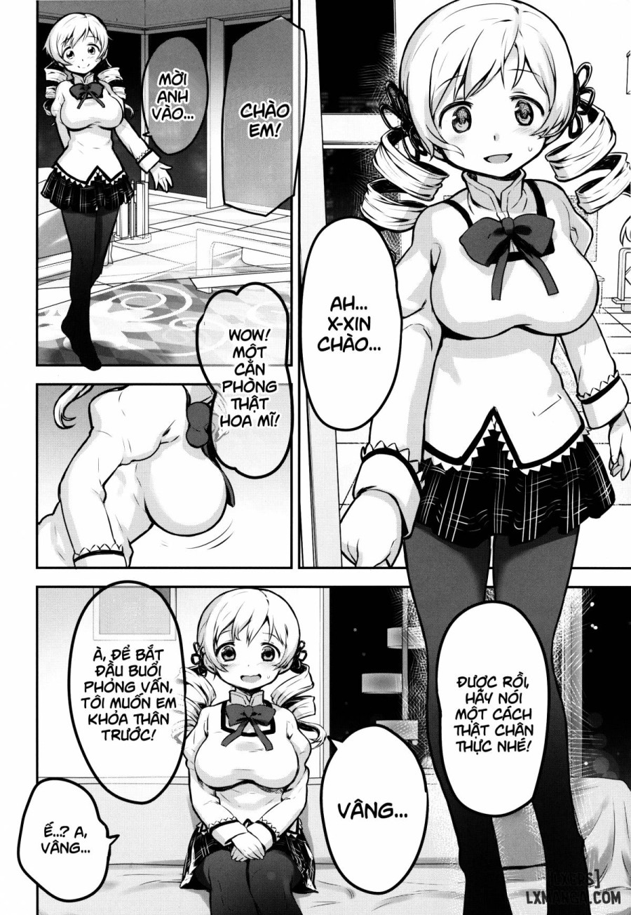 Shiritsu Mitakihara Chuugaku 3-nensei Tomoe Mami Hentai AV Debut 