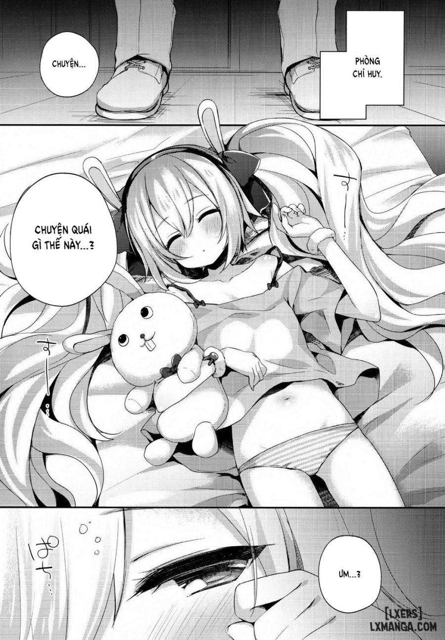 Shikikan, Kyou wa Atsui kara Laffey to Nenne... Shiyo 