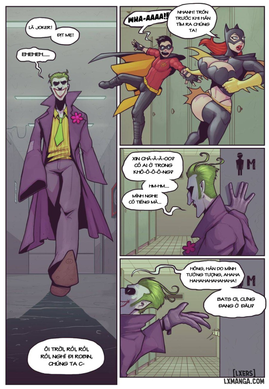 Ruined Gotham Batgirl Loves Robin 