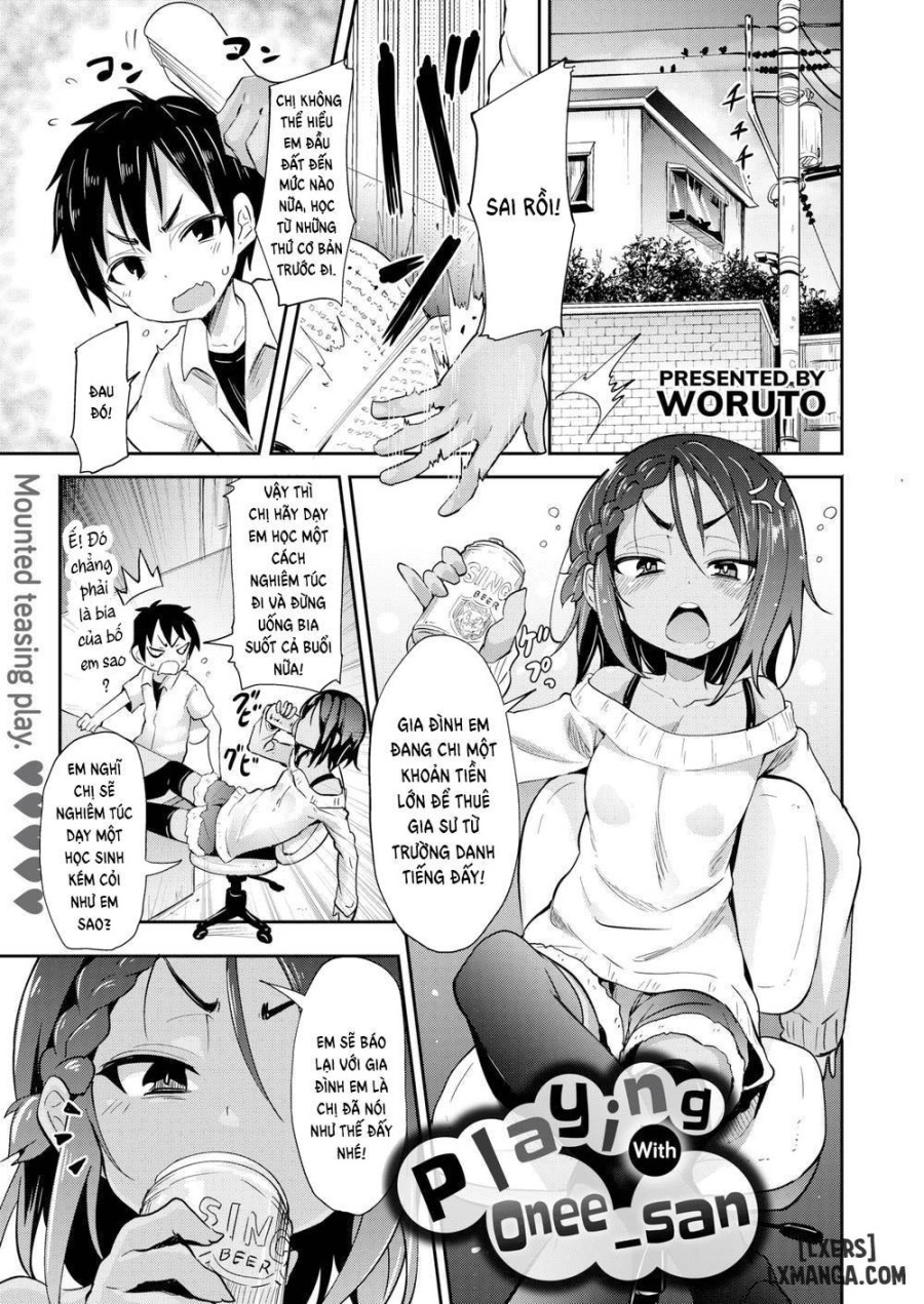 Playing with Onee-chan 